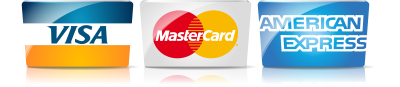 We accept credit cards.